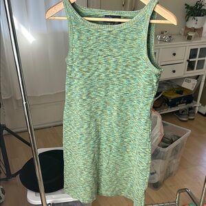 Sleeveless Multicolor Knit Dress